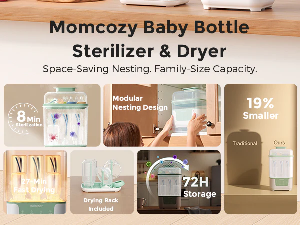 Momcozy 4-i-1 flaskesterilisator - Image 7