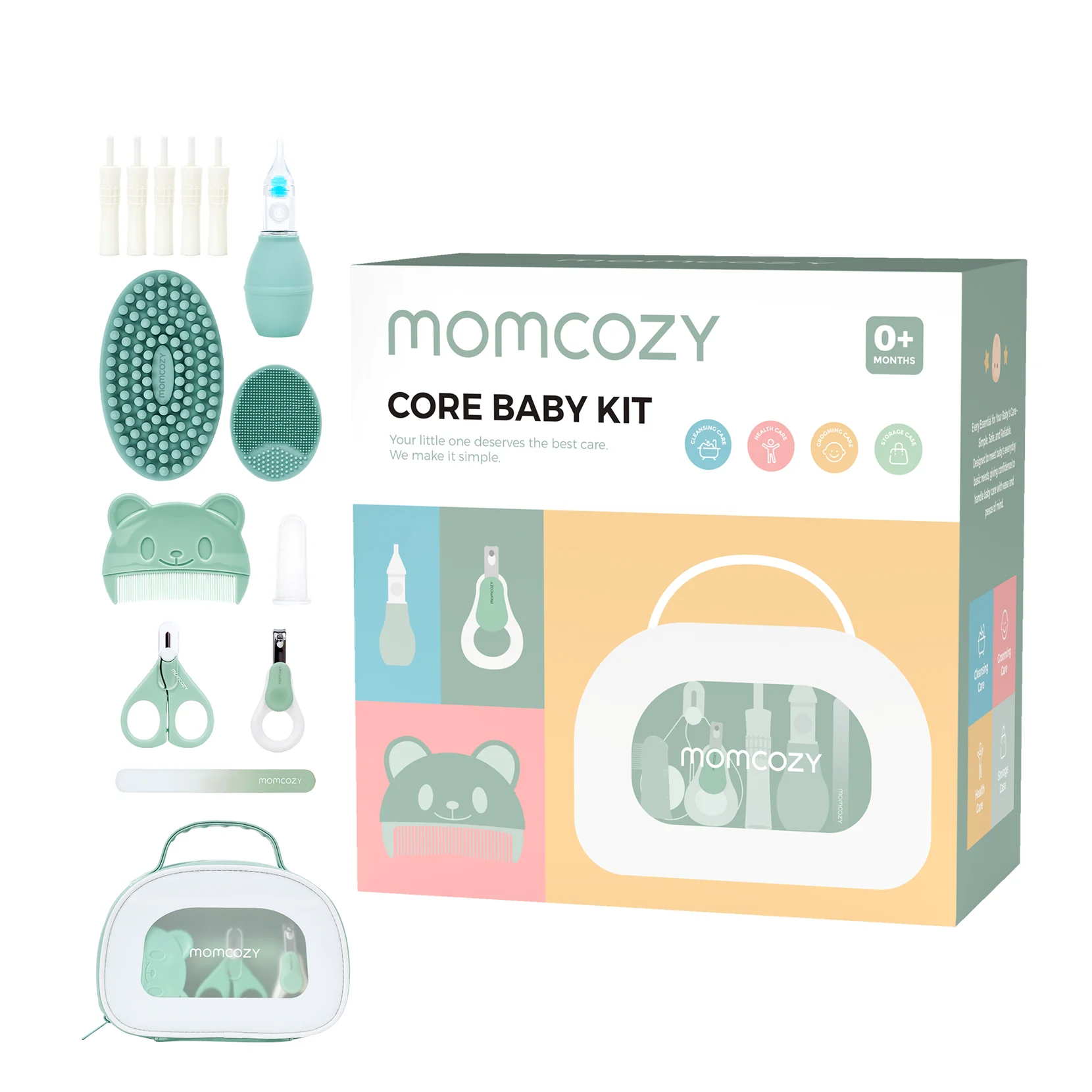 Momcozy Alt-i-én Core Baby sæt - Image 8