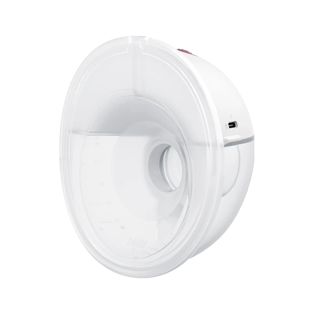 Momcozy M5 bærbar brystpumpe – rød - Image 3