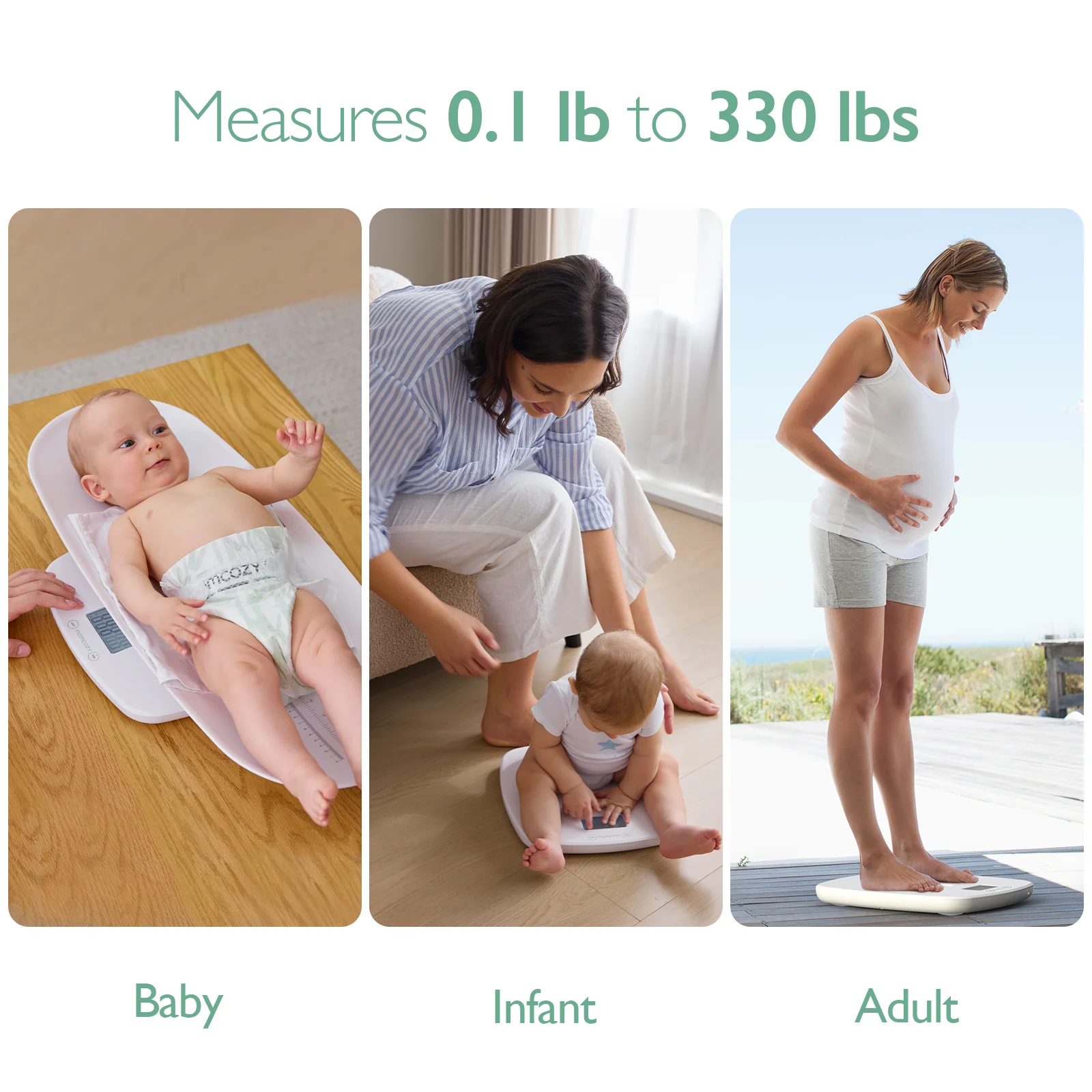 Momcozy Multifunktionel babyvægt - Image 6