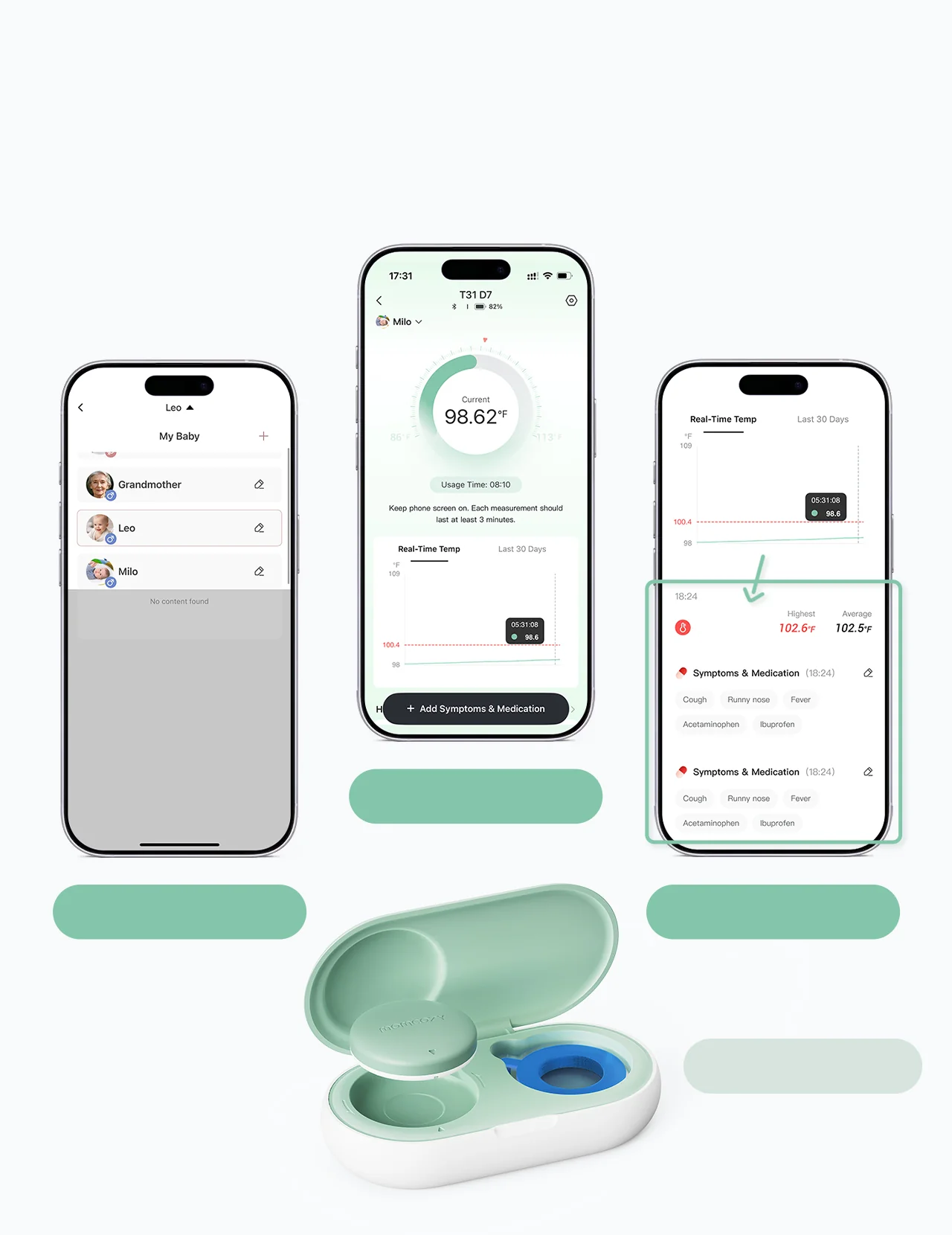 Momcozy Smart Baby termometer - Image 4