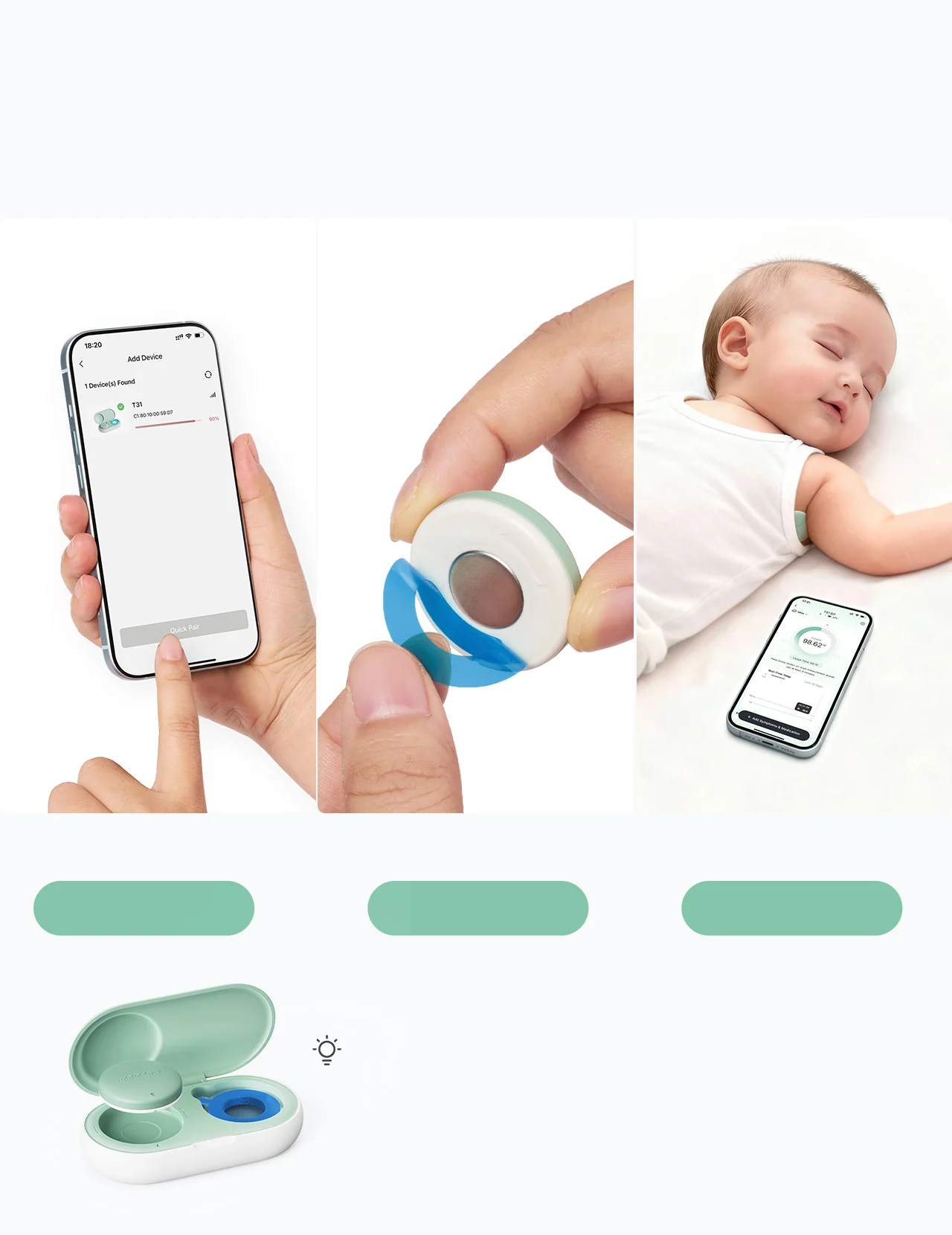Momcozy Smart Baby termometer - Image 6