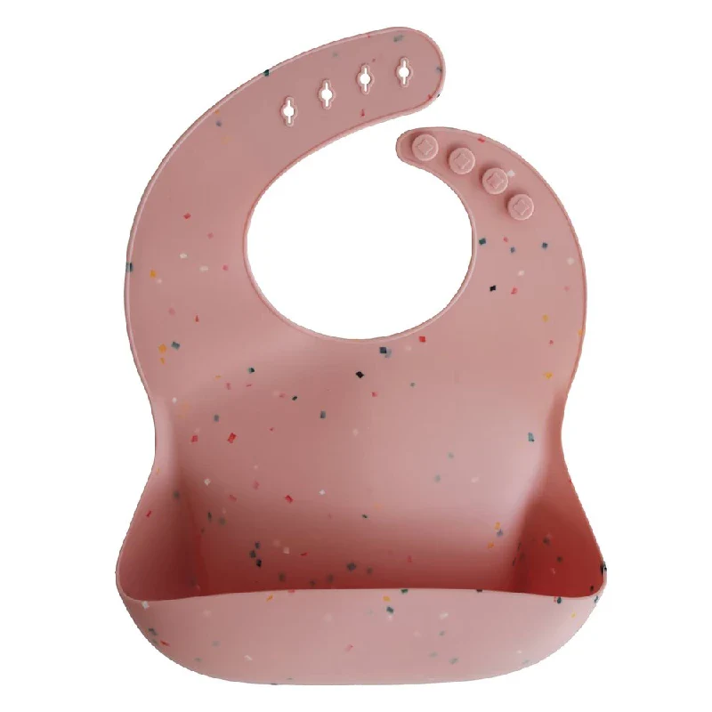 Mushie Hagesmæk Powder Pink Confetti