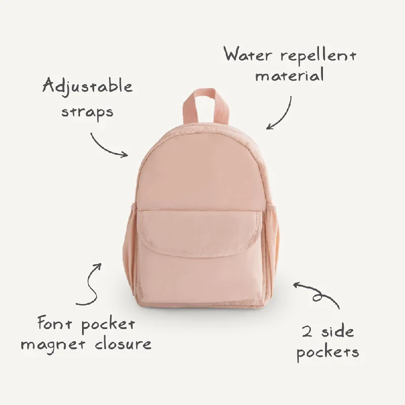 Mushie Toddler Backpack - Fog - Image 3