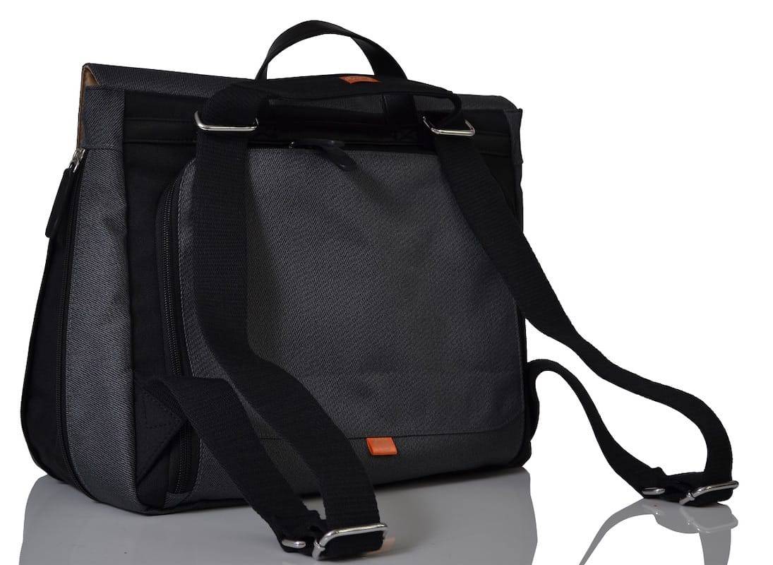 PacaPod Pusletaske Prescott Combi - Charcoal Black - Image 2