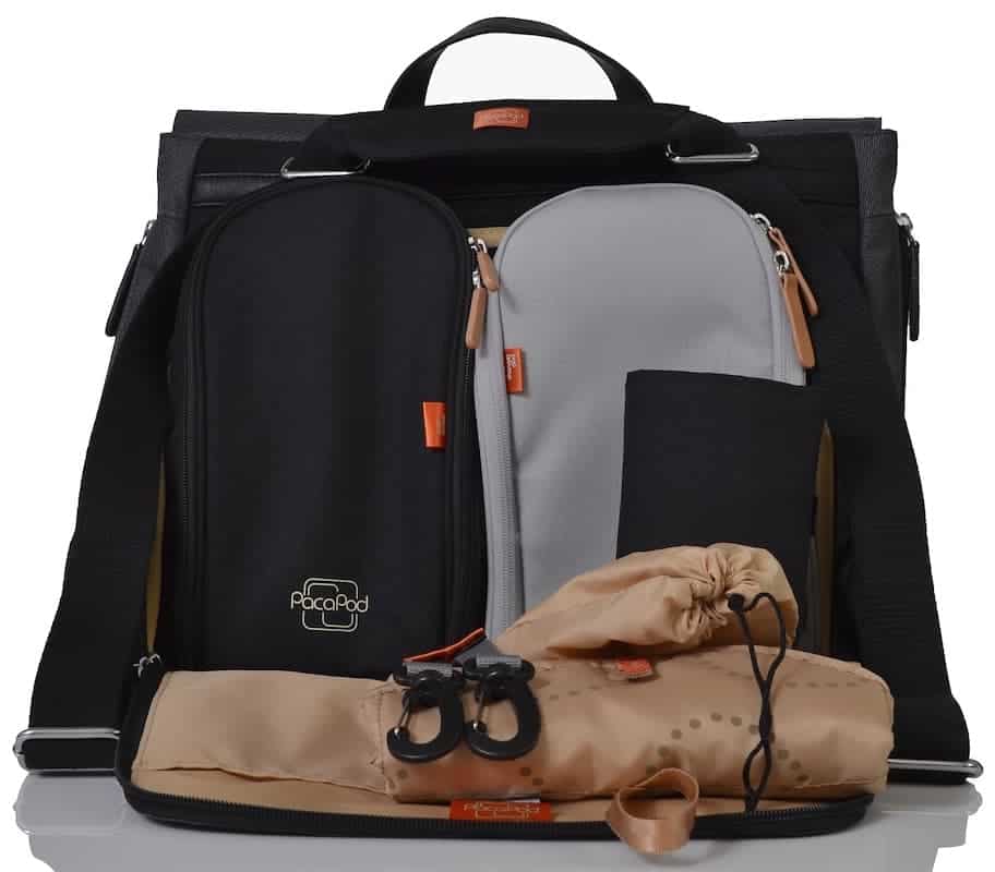 PacaPod Pusletaske Prescott Combi - Charcoal Black - Image 3