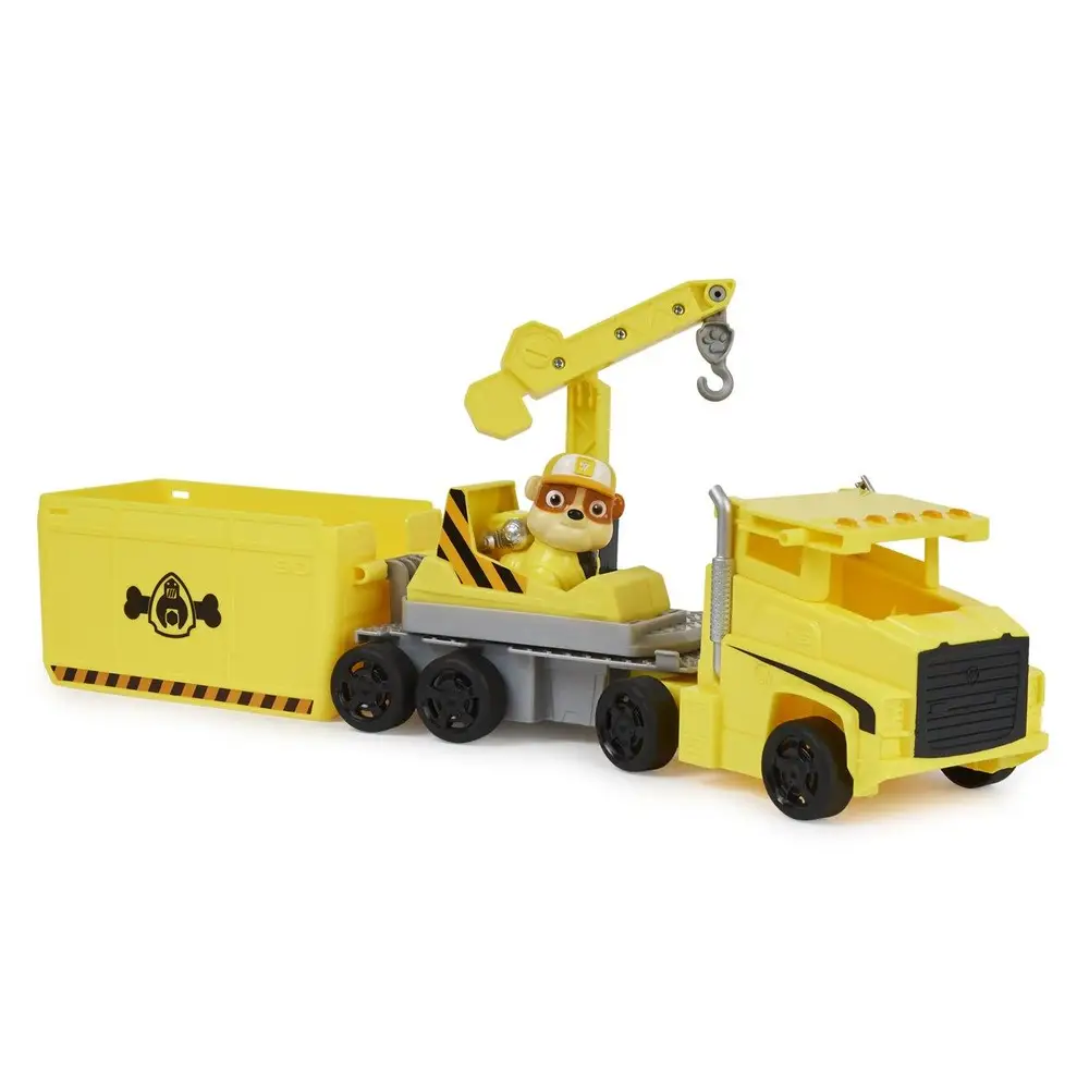 Paw Patrol Big Trucks Themed Vehicle - Rubble - Image 3