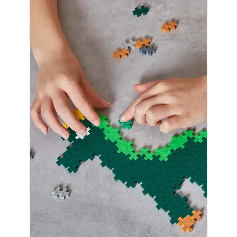 Plus-Plus Learn To Build Dinosaurs - Image 4