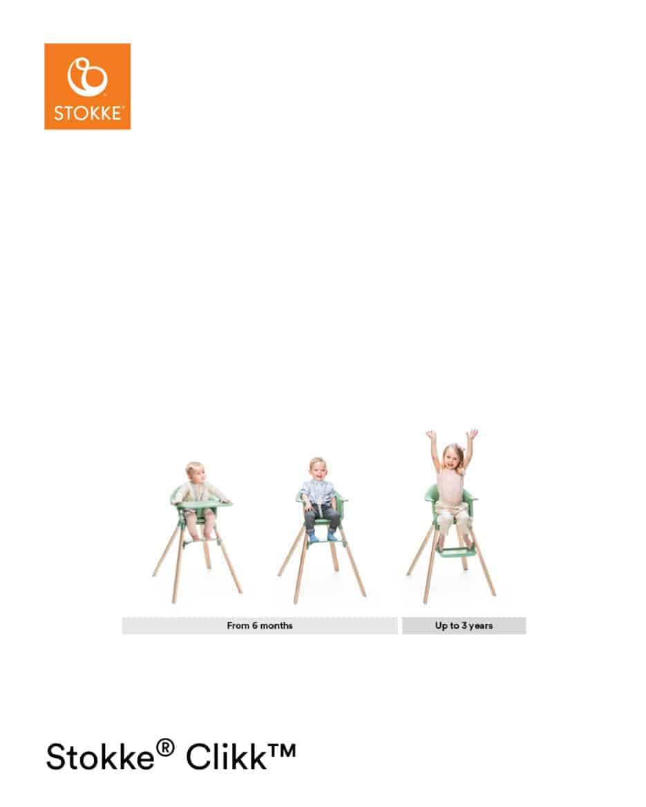 Stokke® Clikk™ højstol - clover green - Image 6
