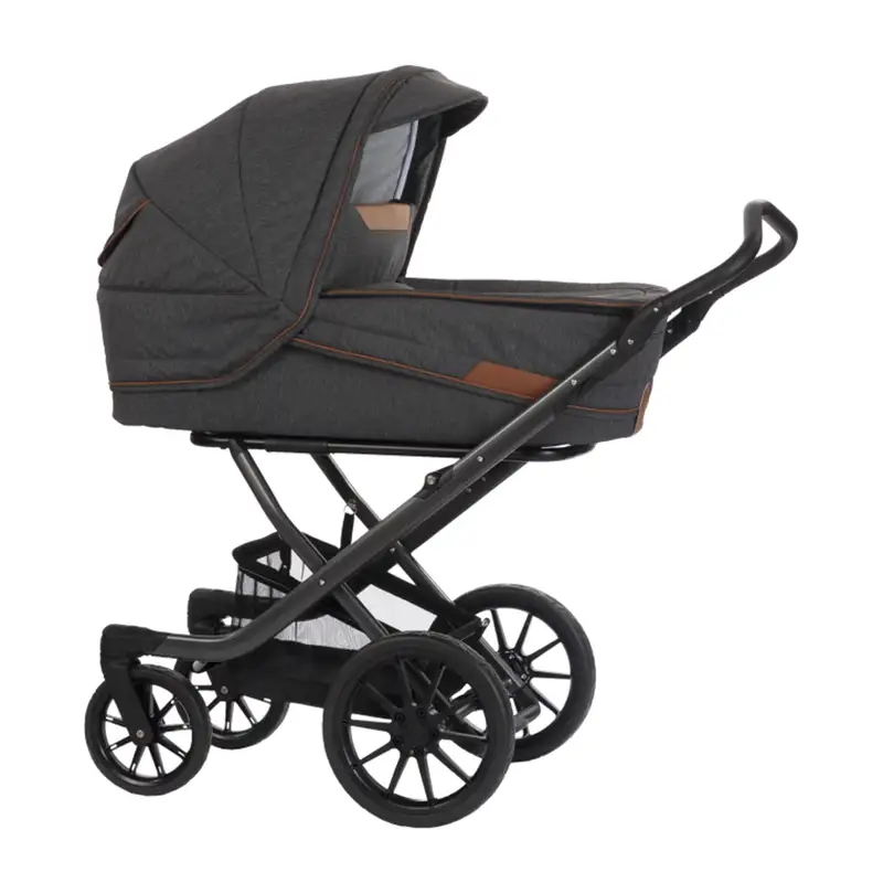 Stork Free - Stel: Carbon - Overdel: Graphic Black/Cognac