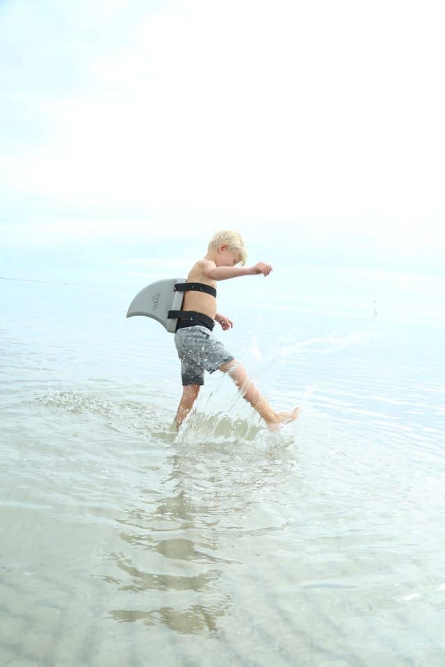 SwimFin Hajfinne - Lys Grå - Image 5