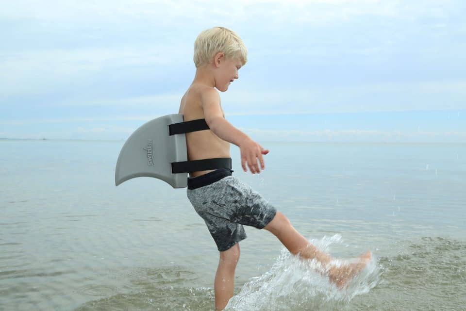 SwimFin Hajfinne - Lys Grå - Image 6