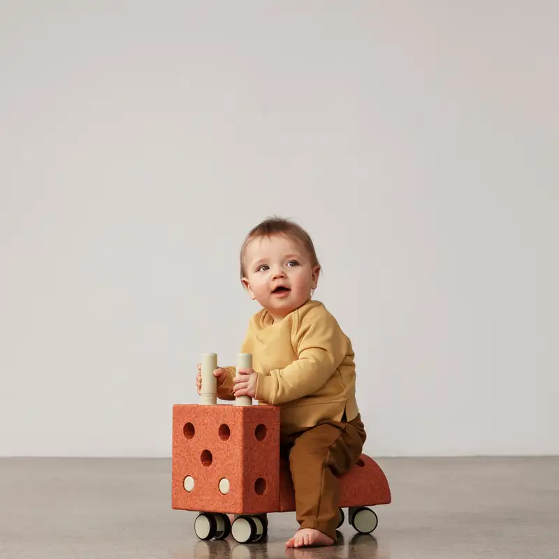 Modu Tiny ride Burnt Orange / Dusty Green - Image 2