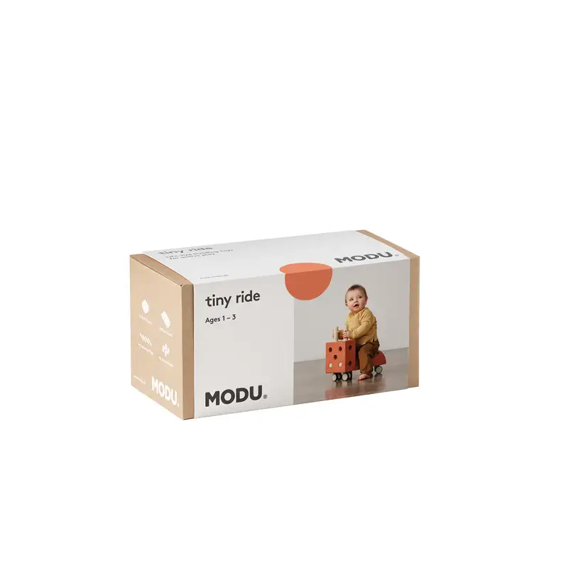Modu Tiny ride Burnt Orange / Dusty Green - Image 3