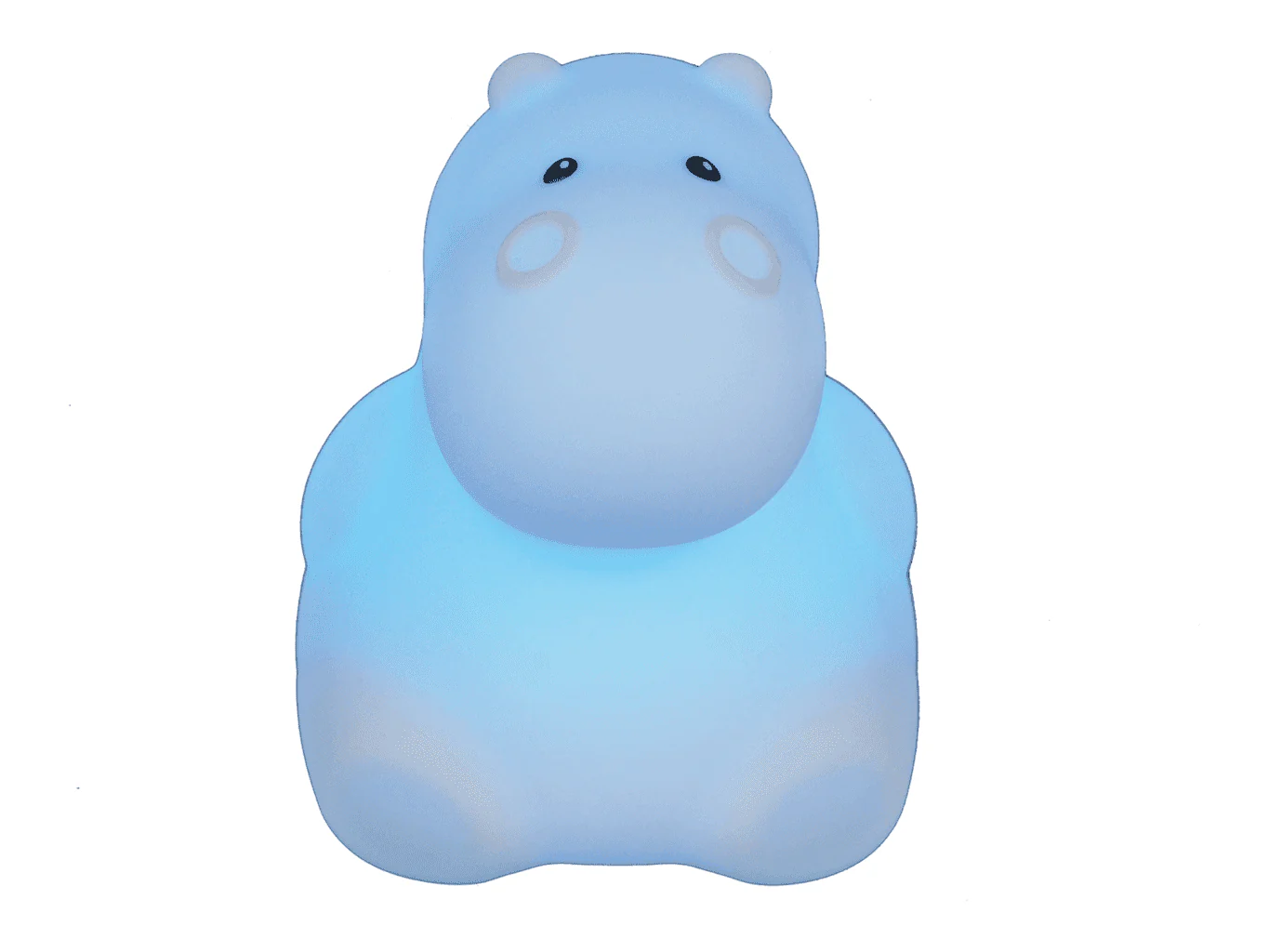 Tiny Tot - Nora The Hippo natlampe med usb oplader - Image 12