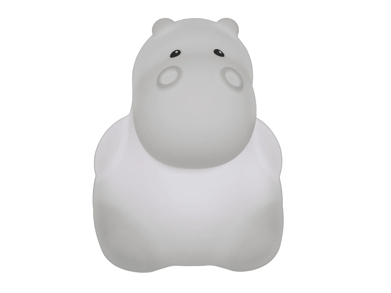 Tiny Tot - Nora The Hippo natlampe med usb oplader - Image 5