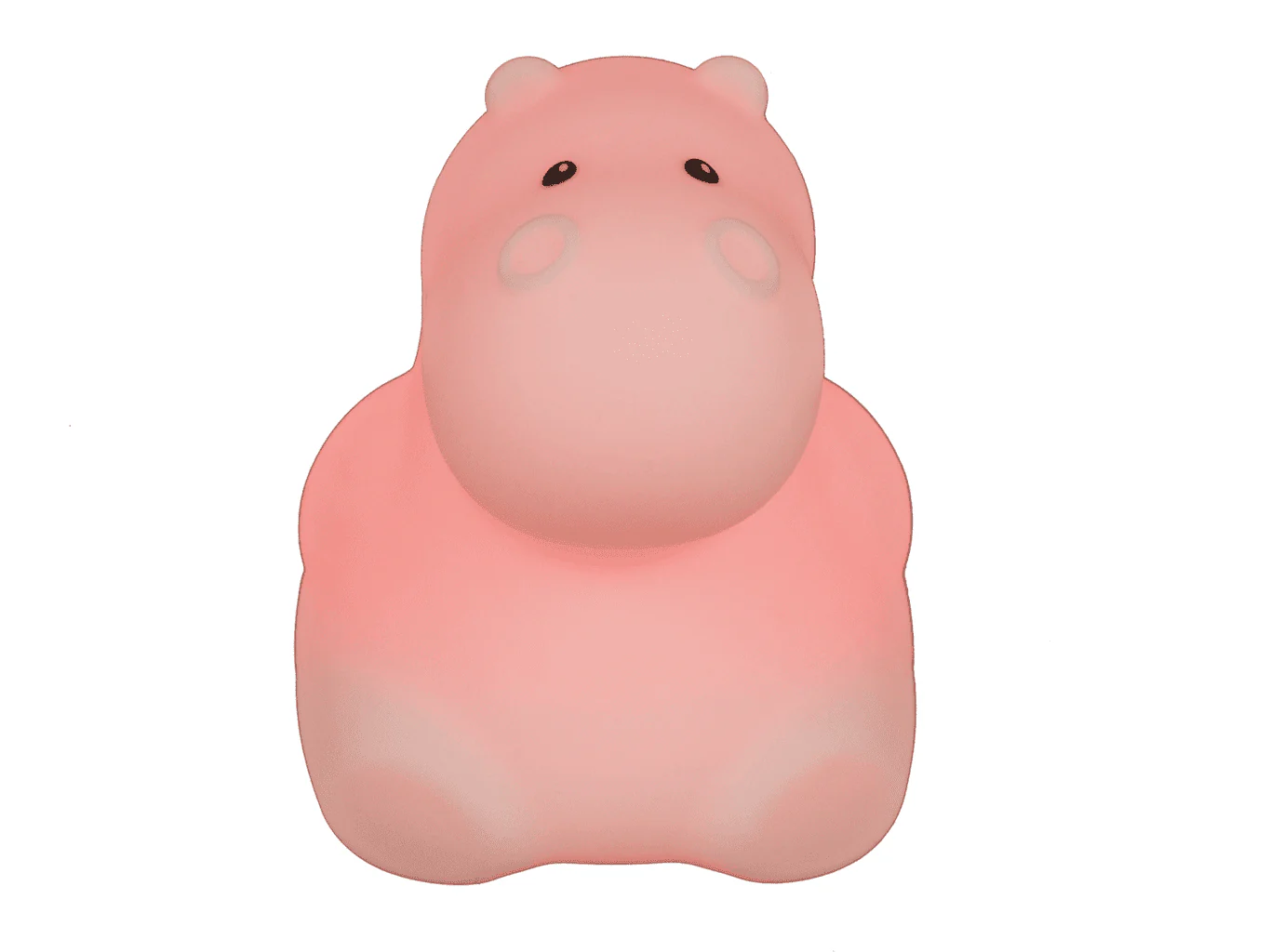 Tiny Tot - Nora The Hippo natlampe med usb oplader - Image 6