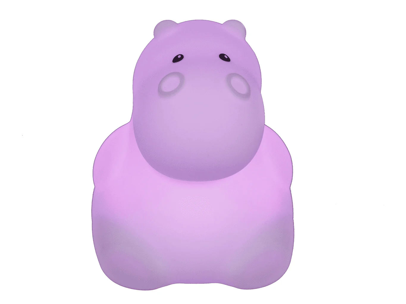 Tiny Tot - Nora The Hippo natlampe med usb oplader - Image 8