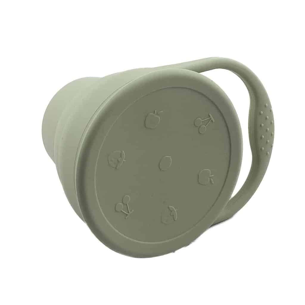 Tiny Tot Snack Cup Støvet Grøn - Image 3