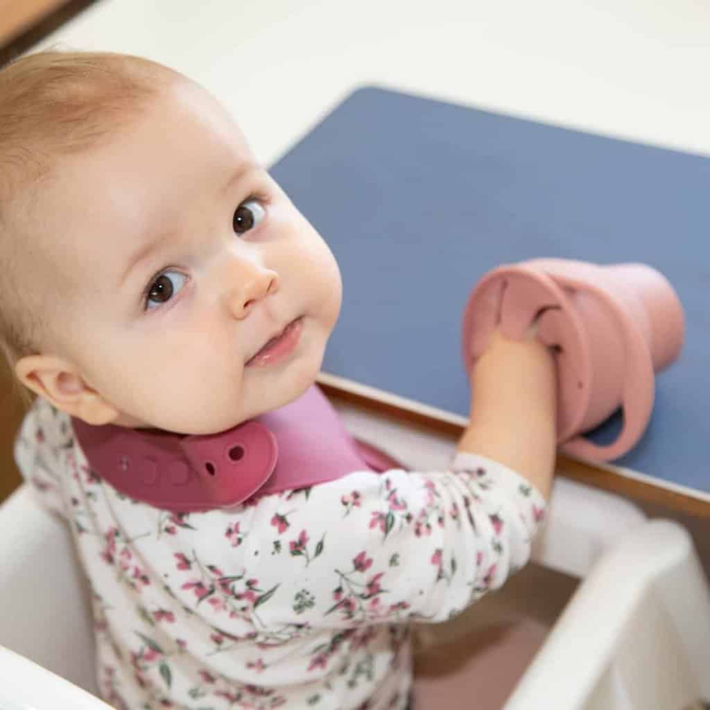 Tiny Tot Snack Cup Støvet Rosa - Image 4