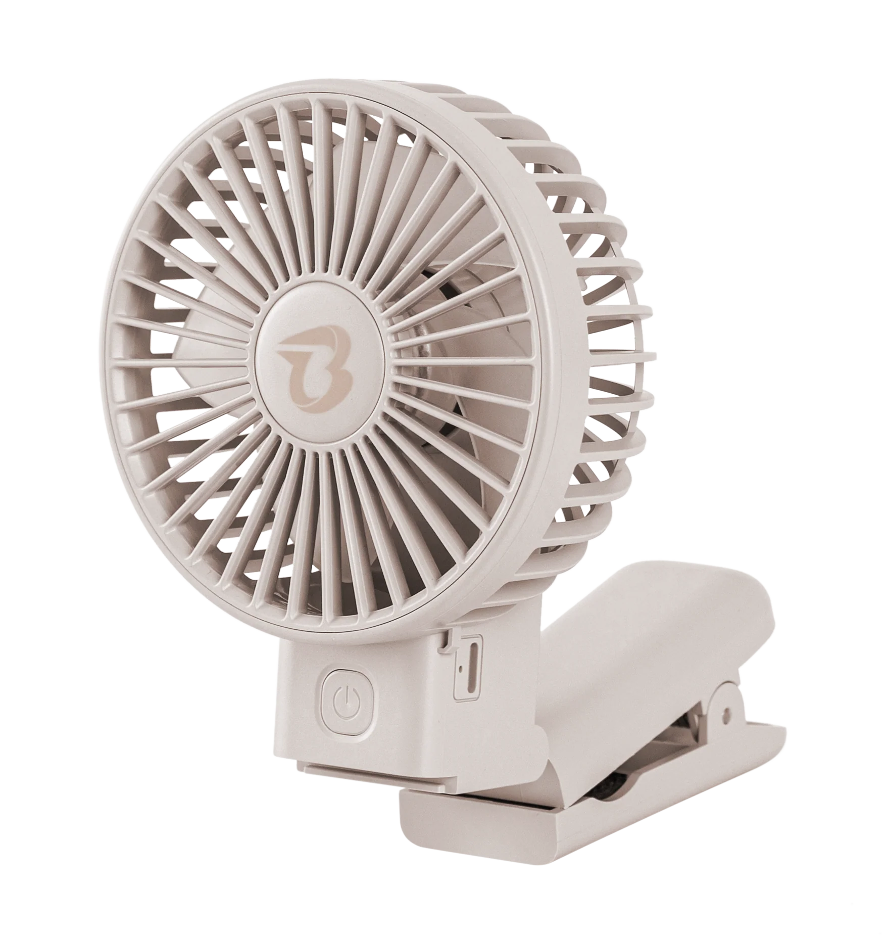Titaniumbaby Ventilator t/klap- & barnevogn genopladelig - beige