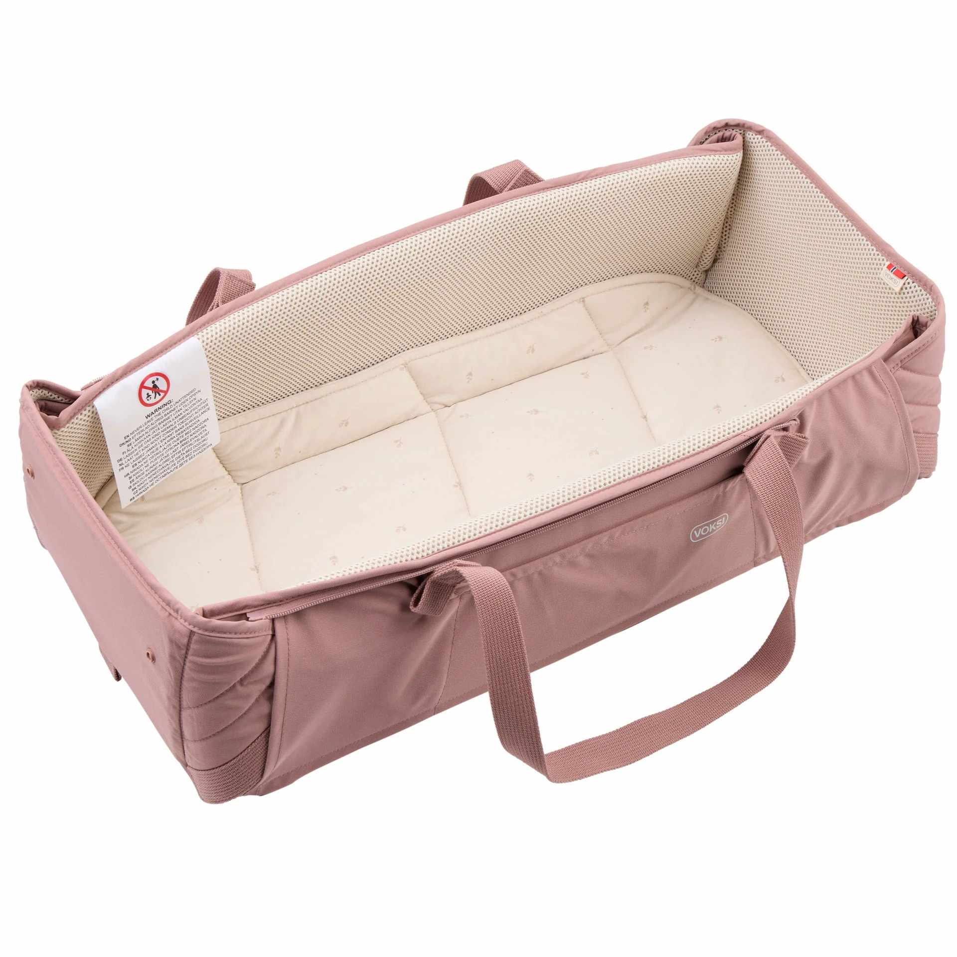 Voksi Carry me - Blush Pink Leaf - Image 2