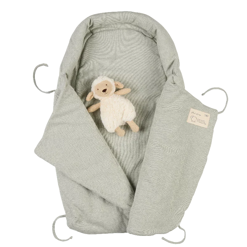 Voksi Wool Wrap - Misty Green - Image 2