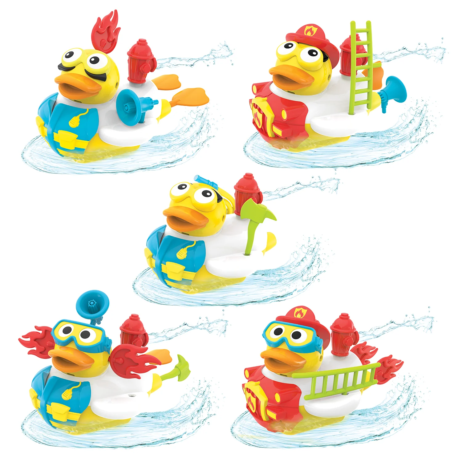Yookidoo Jet Duck - Lav en brandmand - Image 2