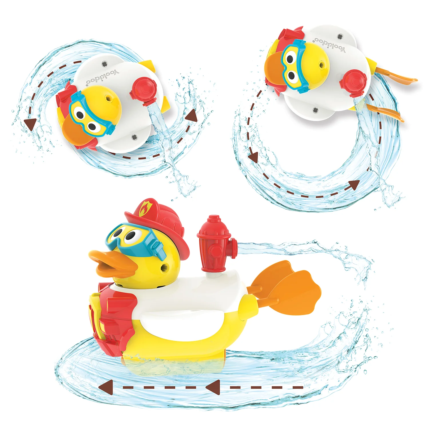 Yookidoo Jet Duck - Lav en brandmand - Image 4