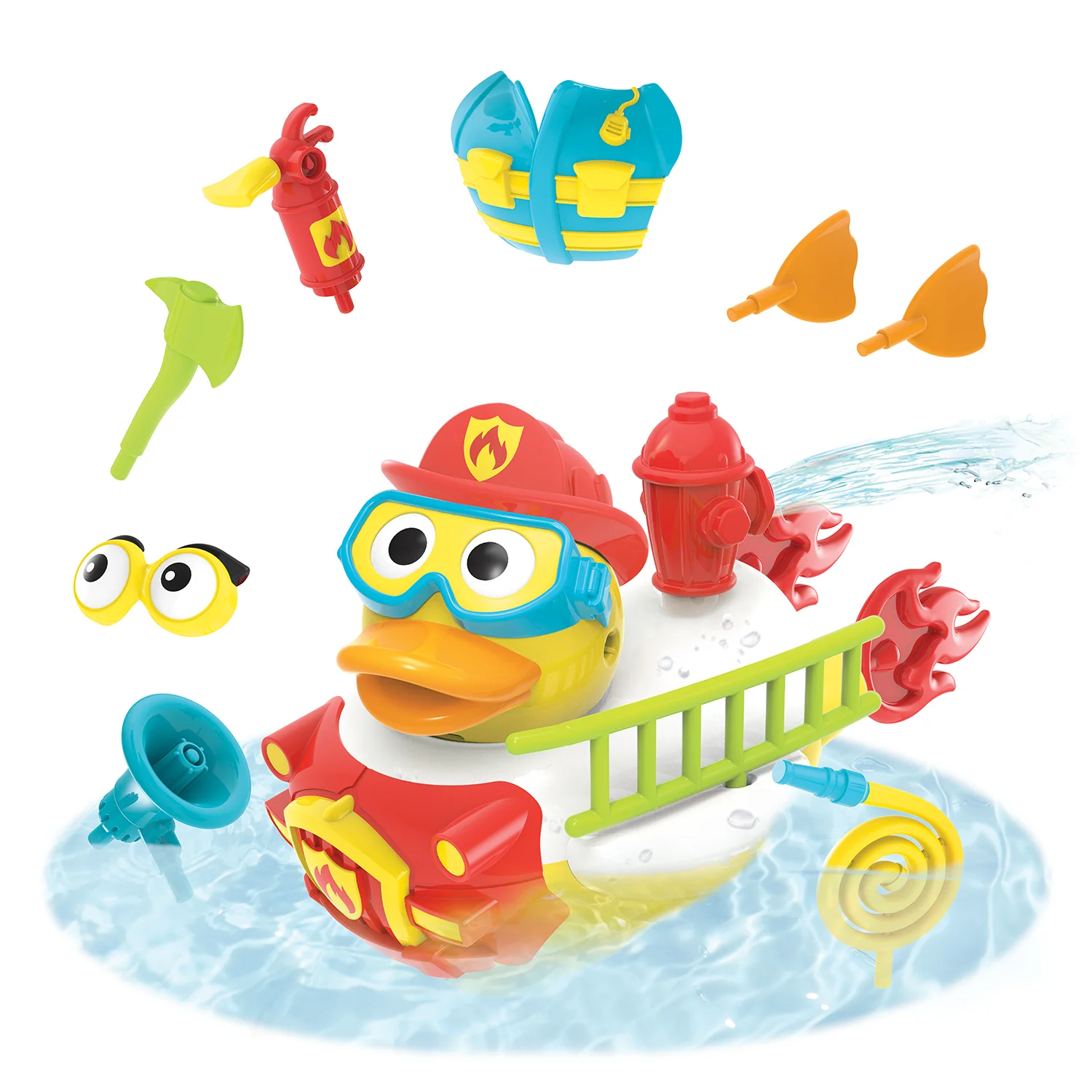 Yookidoo Jet Duck - Lav en brandmand - Image 5